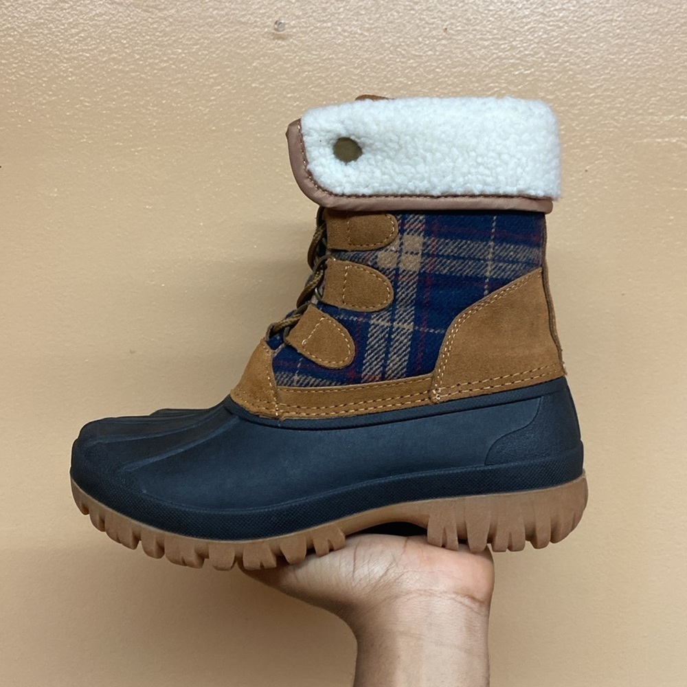 STQ Waterproof Fur Lined Winter Duck Boots - Picture 3 of 16